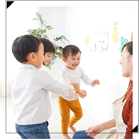 先生と子どもたち